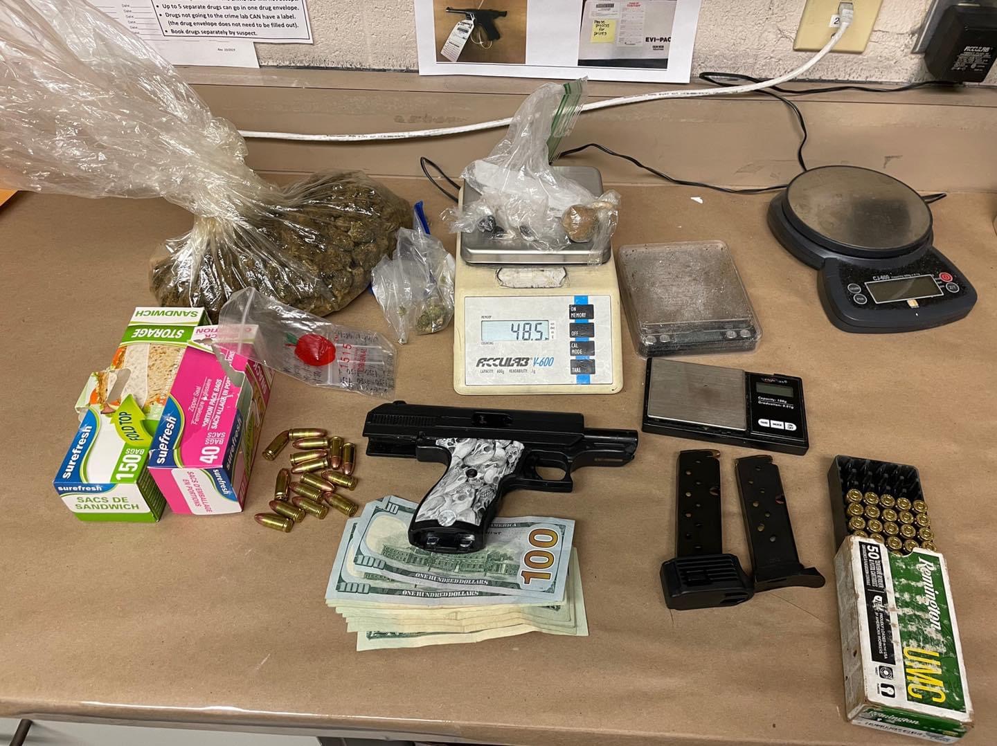 Citizen tip nets Folsom firearm, drug arrest