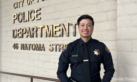 Folsom Police welcomes Officer Vo to the force