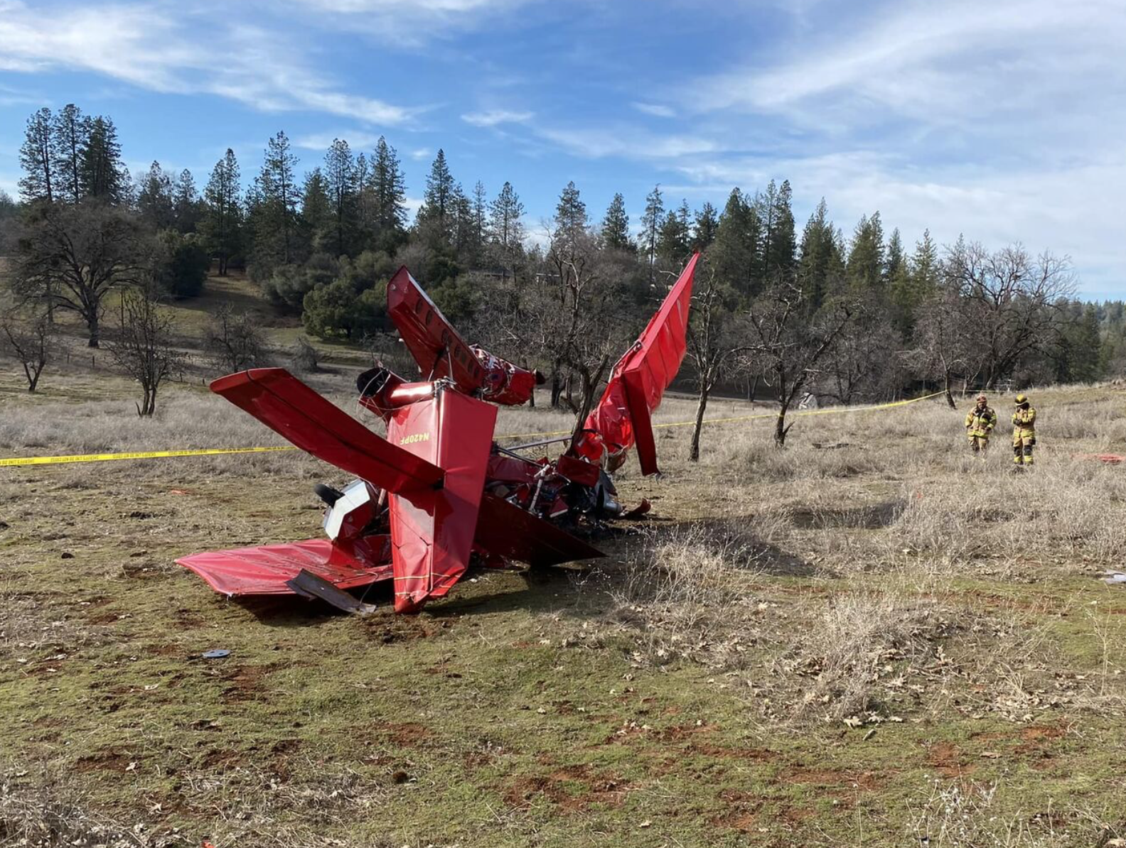 Two killed in plane crash near Colfax