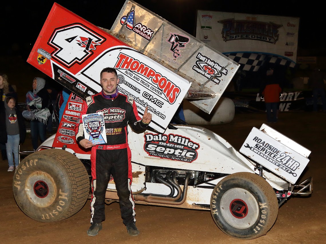 Sanders strikes again at Placerville Speedway