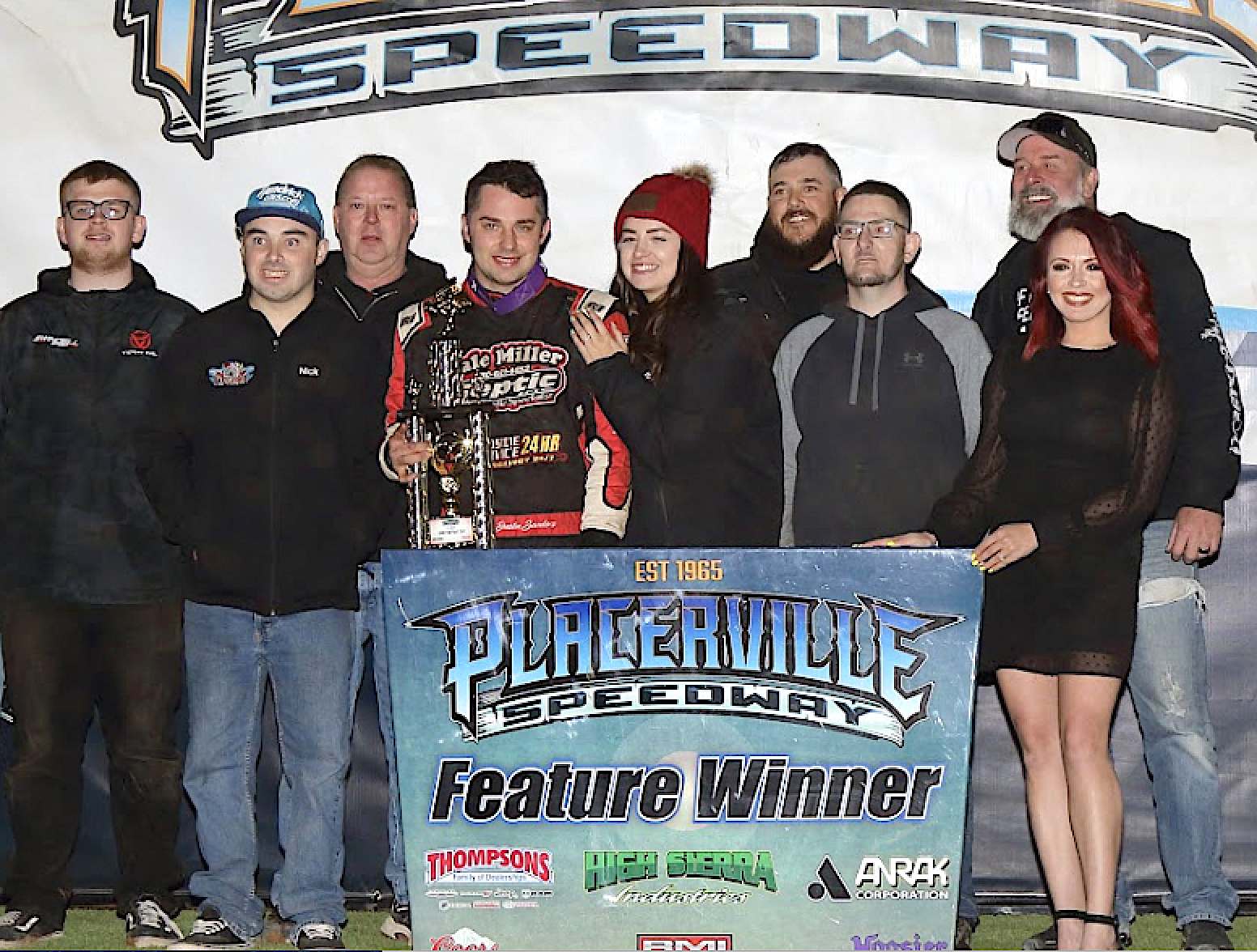 Sanders wins thrilling Placerville Speedway opener