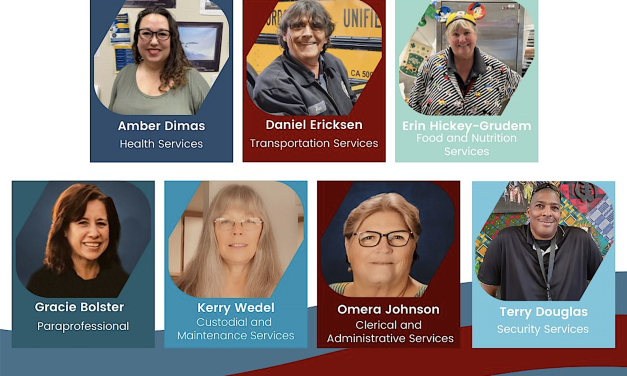 School district names seven employees of the year