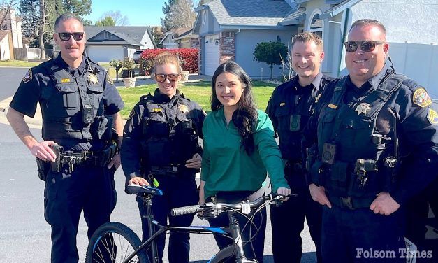 Community kindness: Folsom Police officer, sports store replace students stolen bike