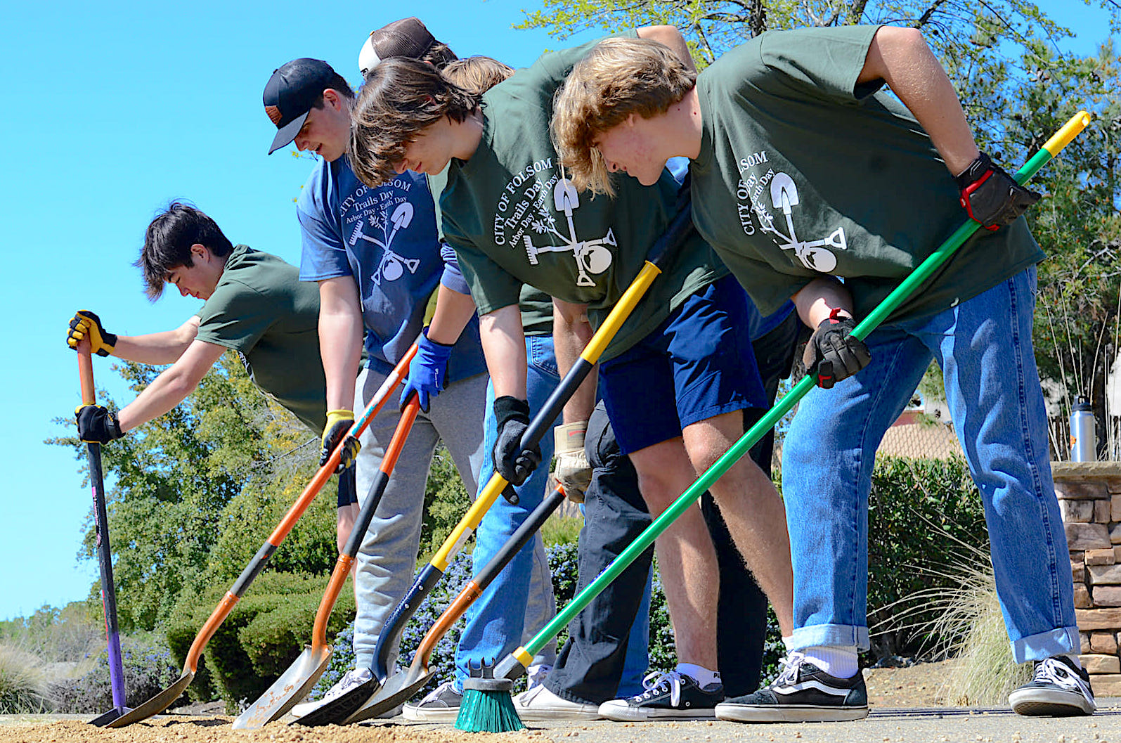 A trail loving community gives back to its trails 