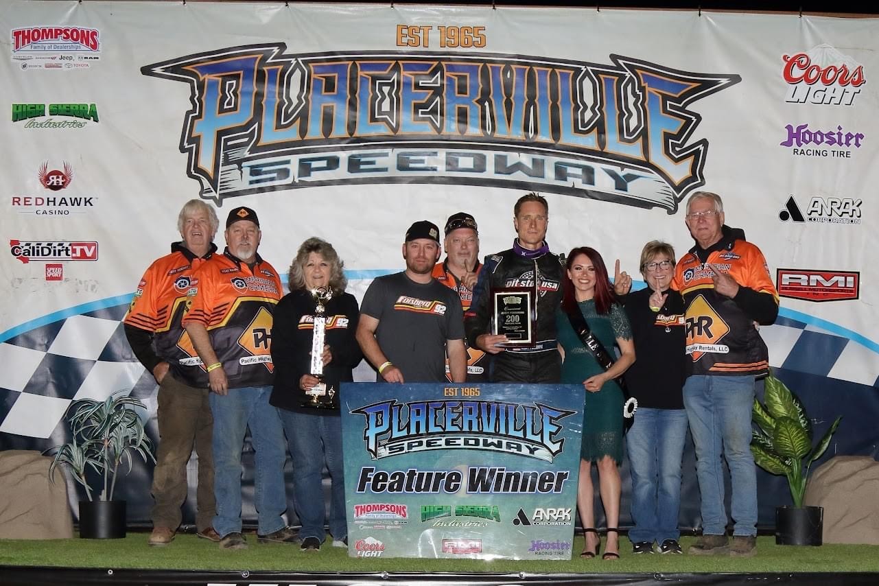 Forsberg claims milestone win at Placerville’s Tribute to Al Hinds race