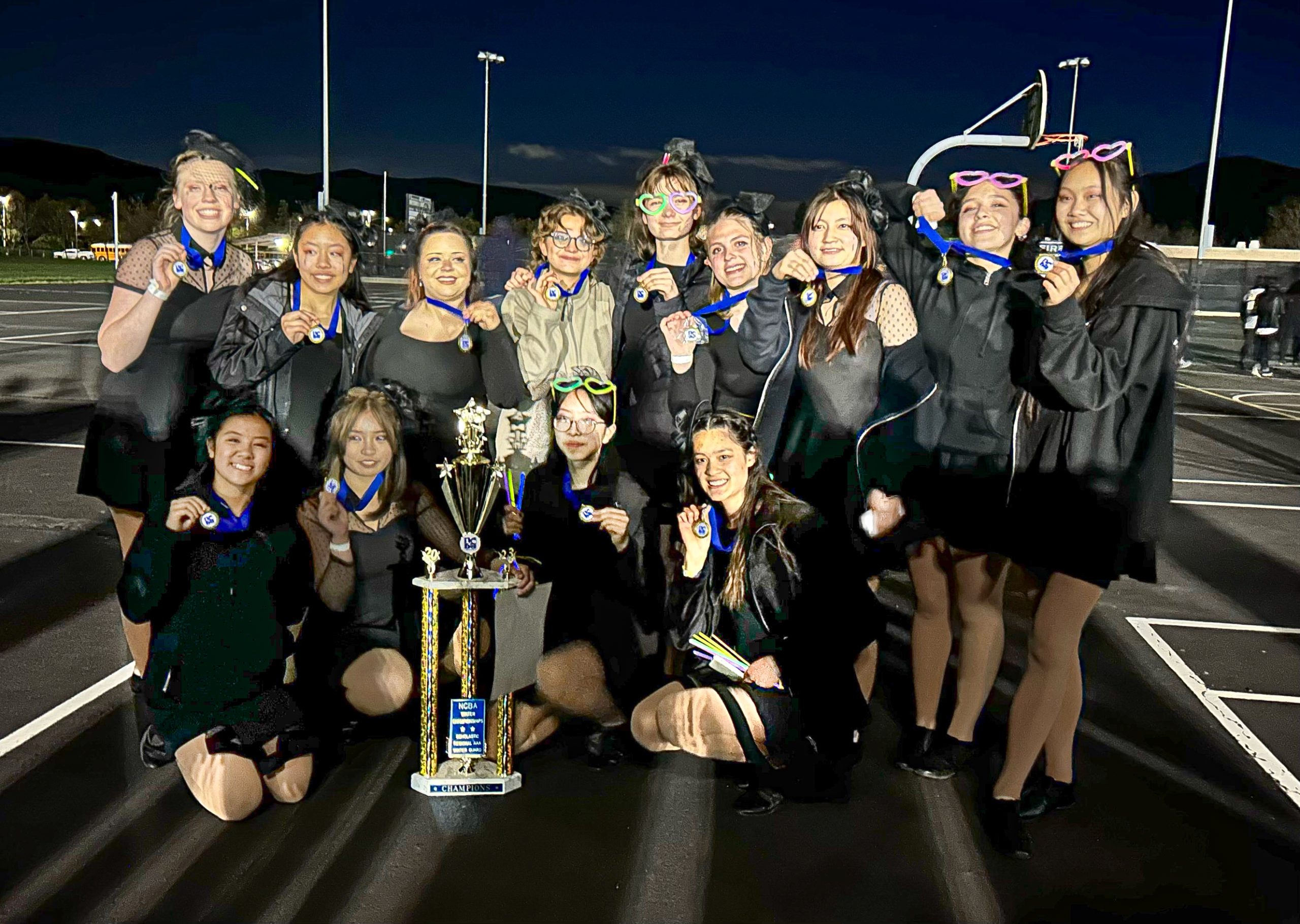 Folsom High color guard takes Nor Cal Winter Championship title