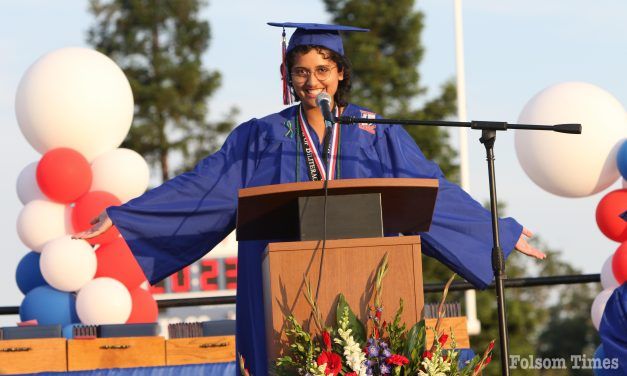 Folsom High presents 673 students as class of 2023