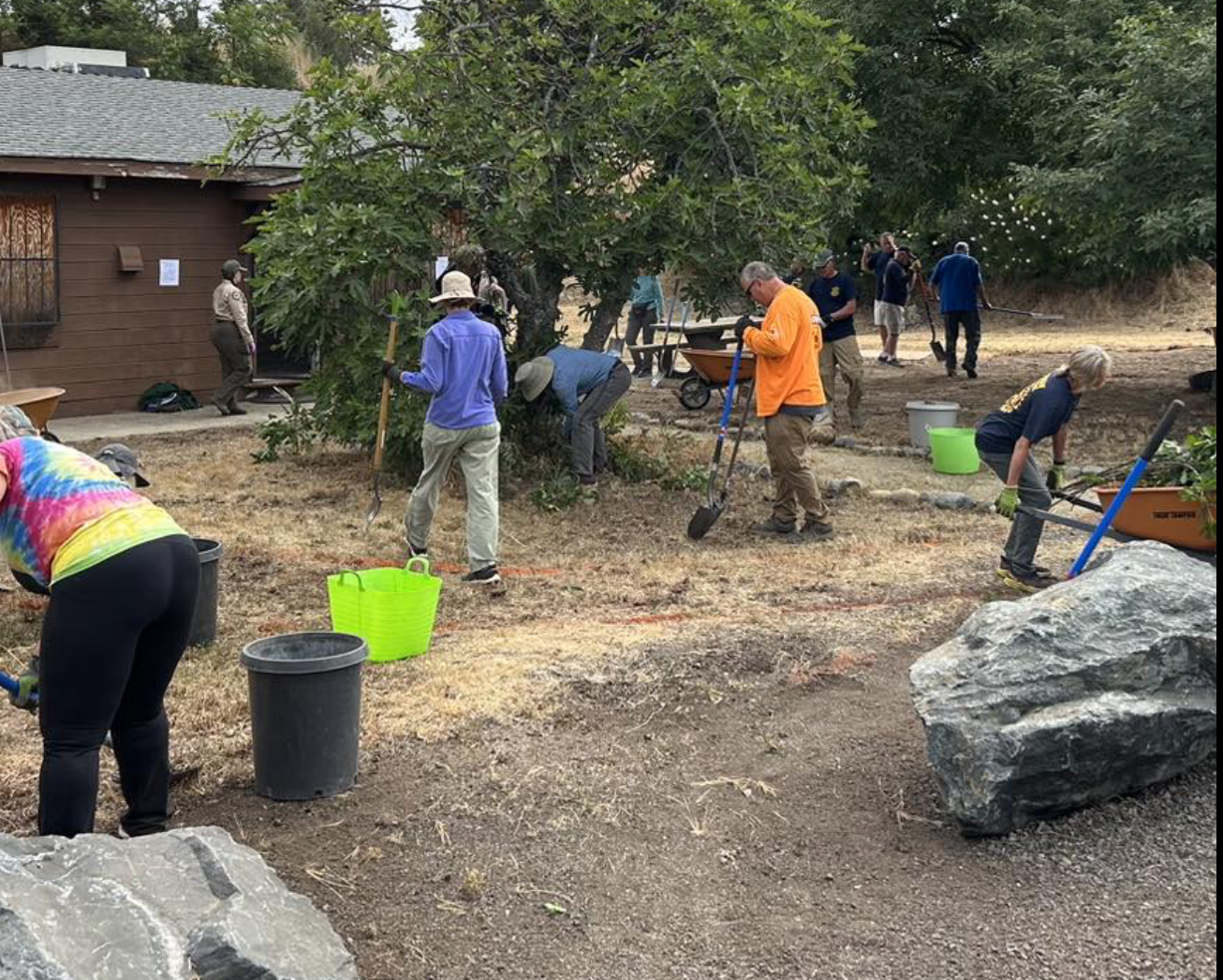 Interpretive Gardens project breaks ground at Black Miners Bar 