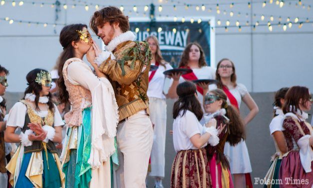 Romeo and Juliet set for 3 nights at Historic Folsom Amphitheater