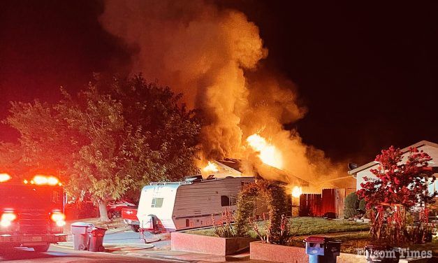 Orangevale home damaged in Sunday night fire
