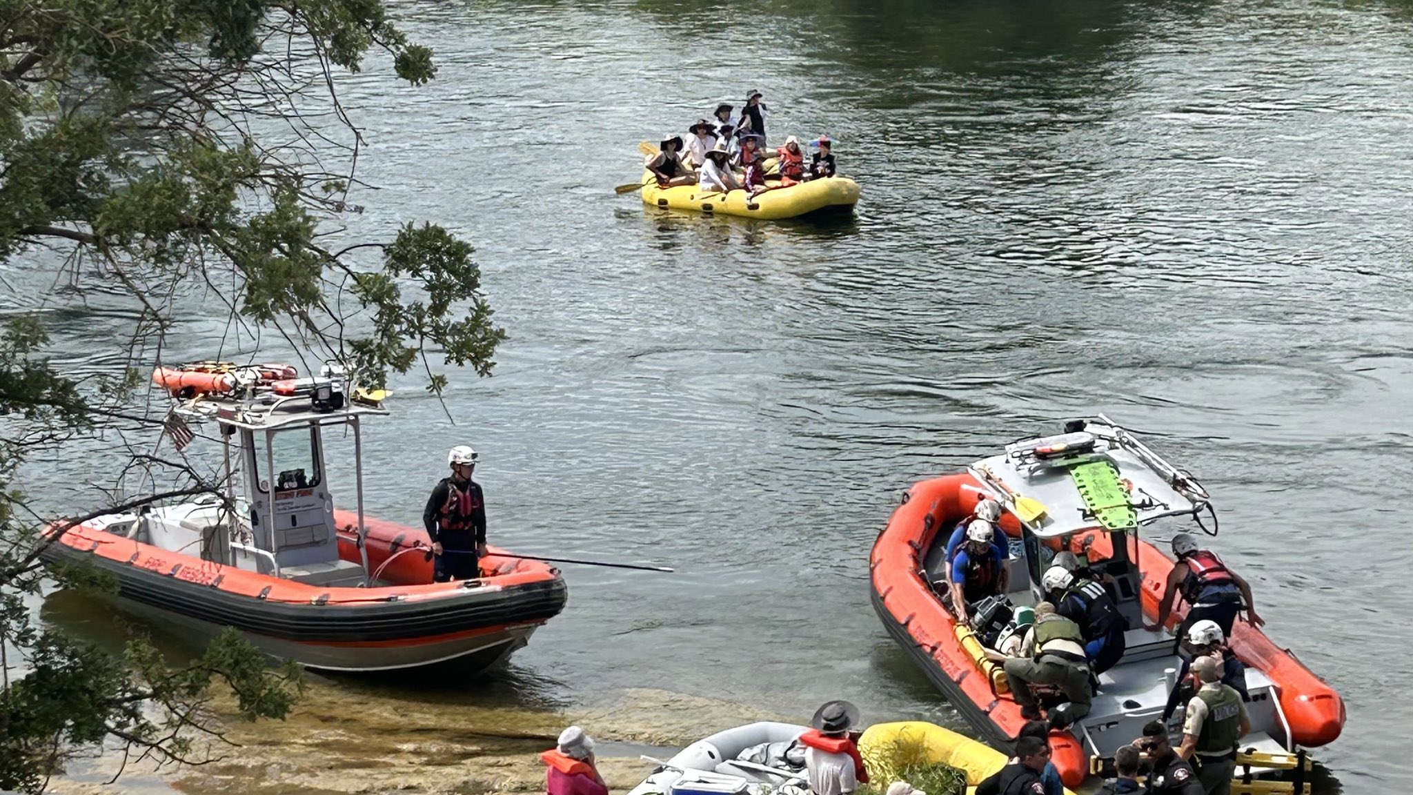 Victim in critical condition after American River rescue