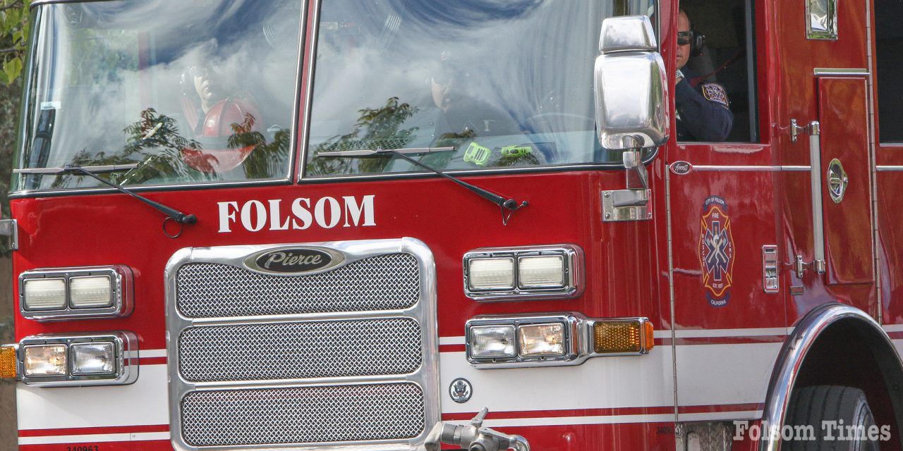 Folsom units respond to vegetation fire near Lake Natoma