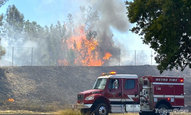 Firefighters get handle on Iron Point road wild fire that injures one