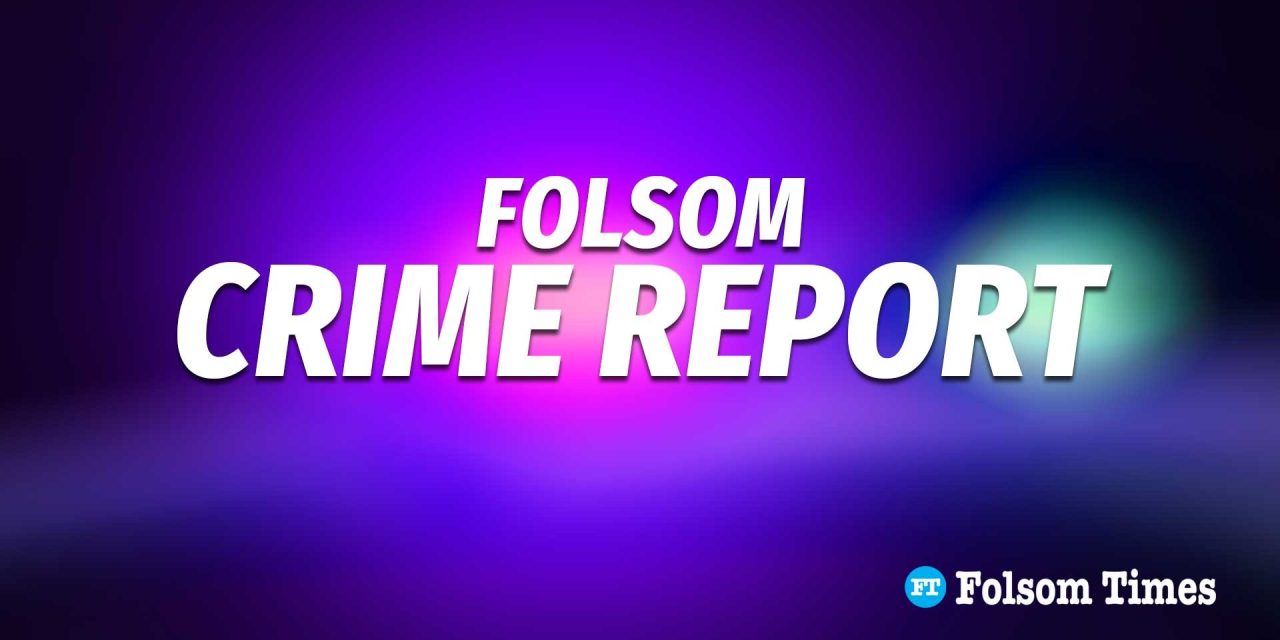 Organized grand theft, battery, false imprisonment among latest Folsom Police calls