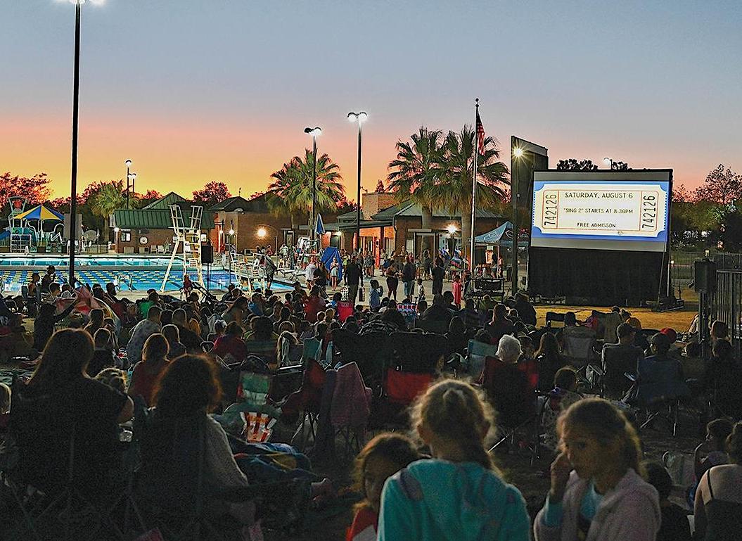 City hosts free swim and movie night Saturday