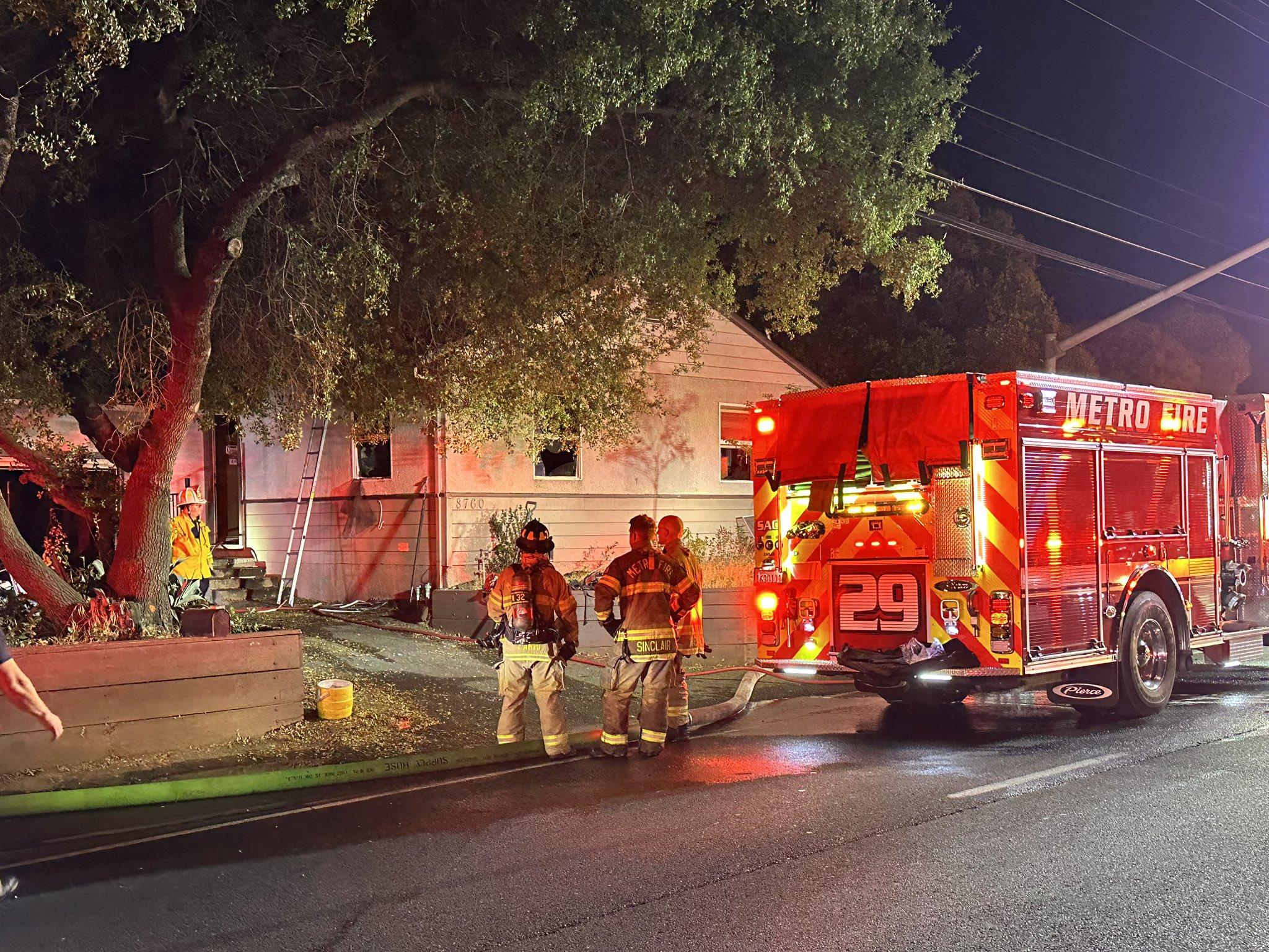 One killed in Orangevale home fire Monday night