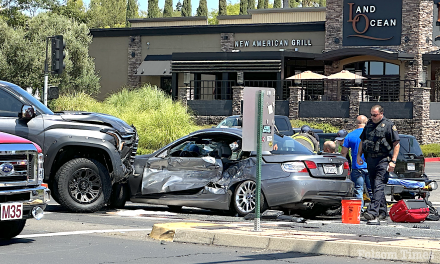 Friday collision shuts down lanes of East Bidwell