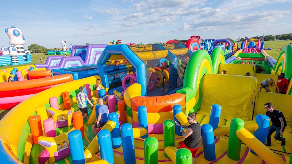 World’s Largest Bounce House Arrives At Bradley Ranch Folsom Times