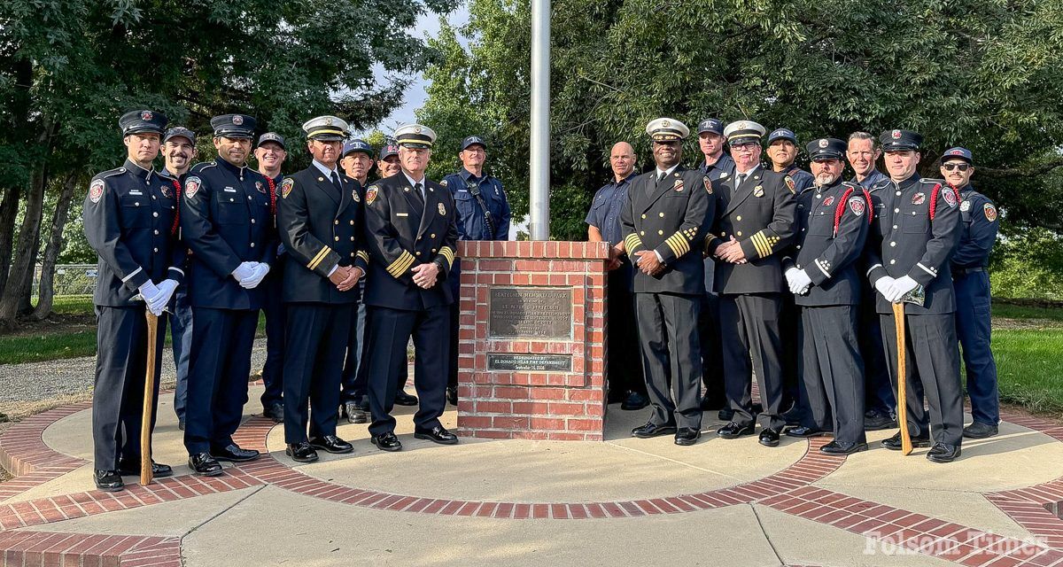 El Dorado Hills fire department honors Lieutenant killed in line of duty