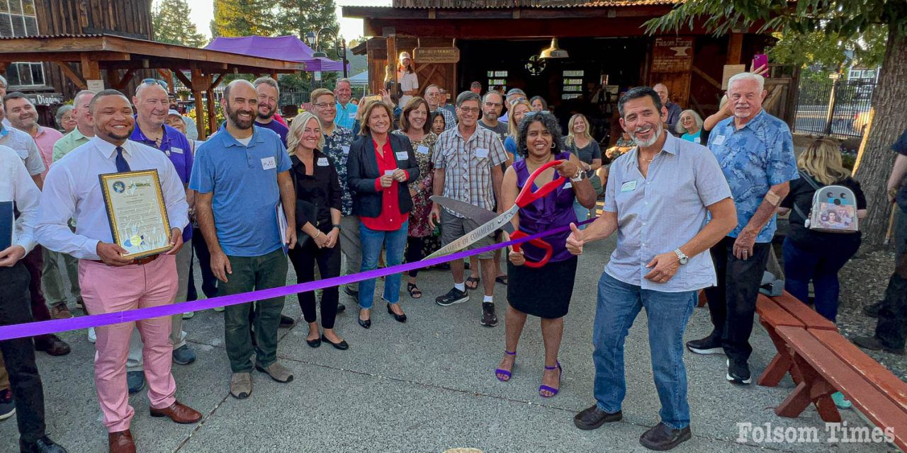 Folsom History celebrates The Square with ribbon cutting
