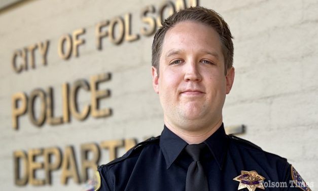 Folsom Police welcomes Officer Schmidt to department 