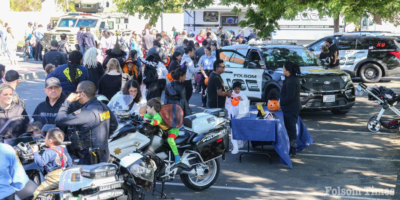 Family fun ahead at Folsom Police,Fire trunk or treat Saturday