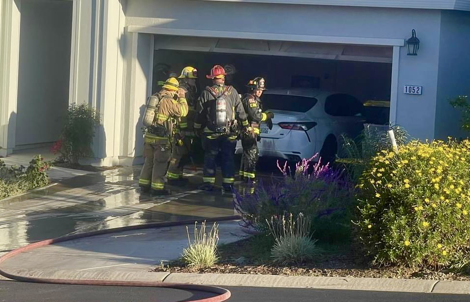 Firefighters save El Dorado Hills home Sunday afternoon 