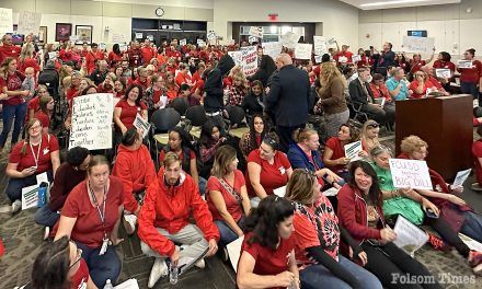 Folsom-Cordova teachers rally, speak out for better pay, conditions