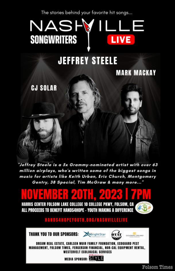 Nashville Songwriters Live Just Days Away At Harris Center Folsom Times