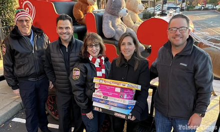 Annual police holiday toy drive gets underway across Folsom