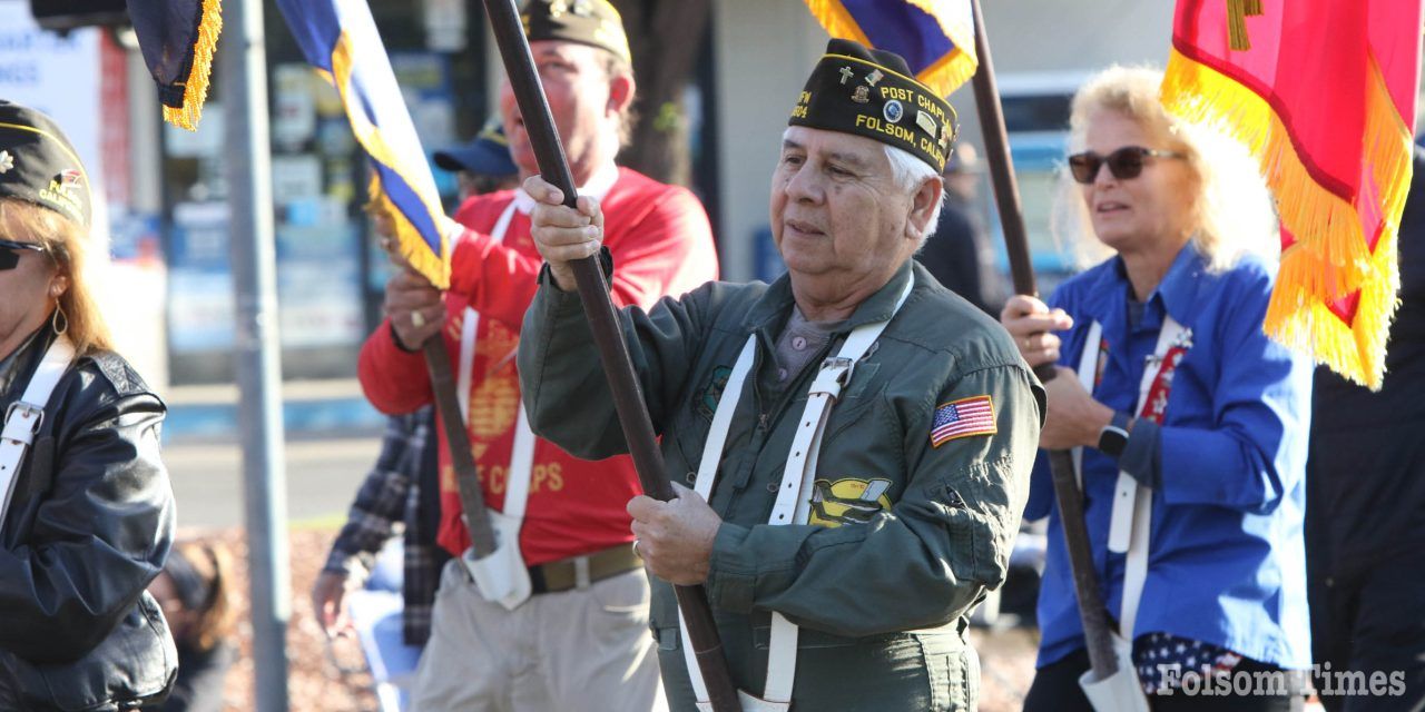 Folsom Veterans Parade marches for 25th year Tuesday