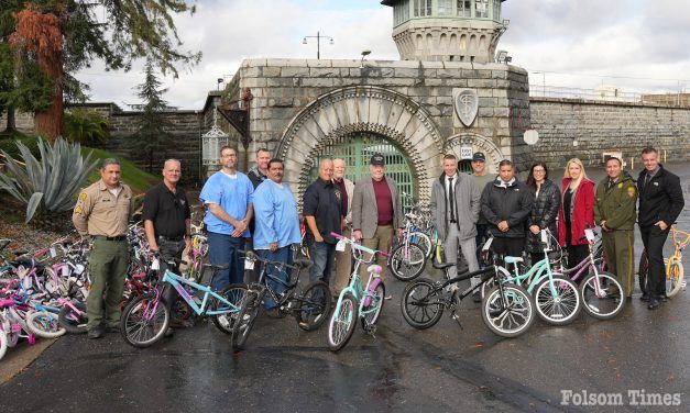 Christmas bikes: Folsom Prison distributes 165 bikes to those in need