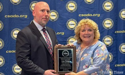 Folsom High’s Finley earns State Athletic Director of the Year honor