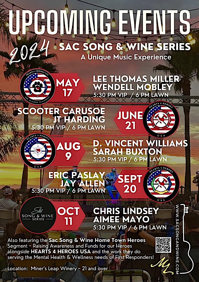 Image for display with article titled Sac Song and Wine Series Highlights Folsom’s Hearts 4 Heroes Organization