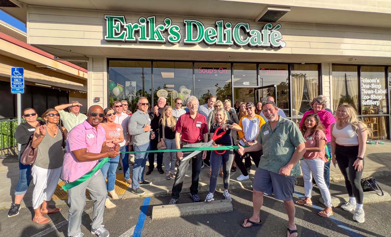 Folsom community celebrates Erik’s Deli with ribbon cutting