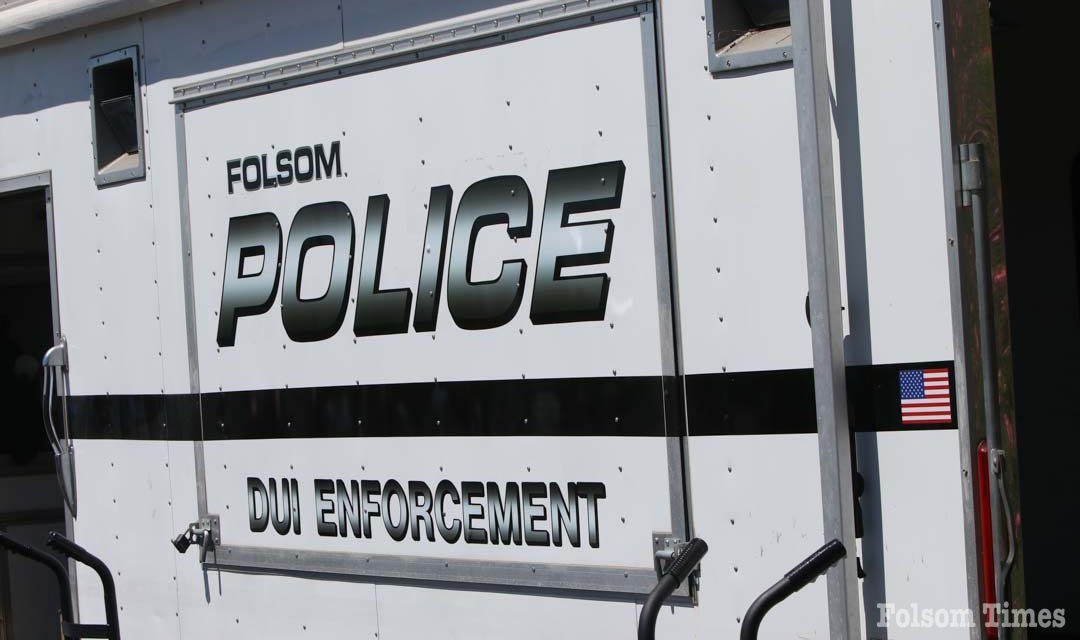 Folsom Police holding DUI checkpoint Wednesday, June 26