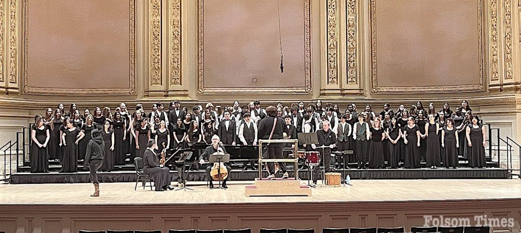 Image for display with article titled Folsom High School Choir Performs at New York’s Carnegie Hall