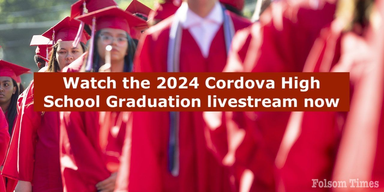 Watch the Rancho Cordova High Graduation livestream here