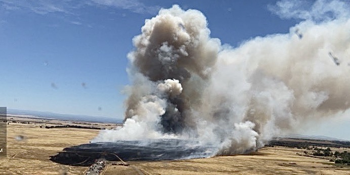 Fire forces evacuations in south Rancho Cordova Sunday