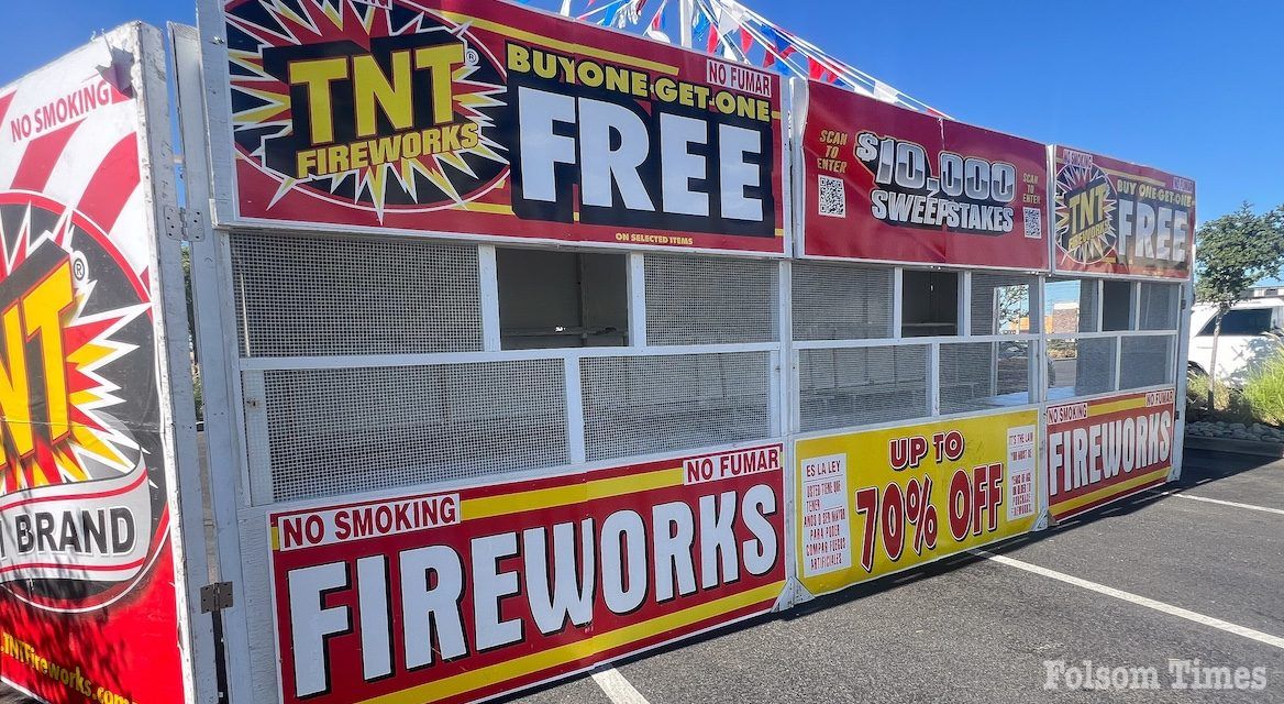 Folsom area fireworks stands will open, benefit charities starting Friday