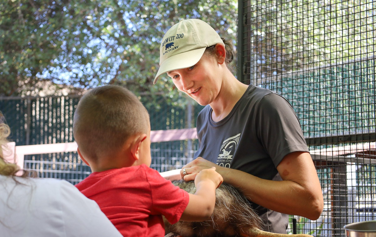 Folsom shines a light on its own for National Zookeepers week 