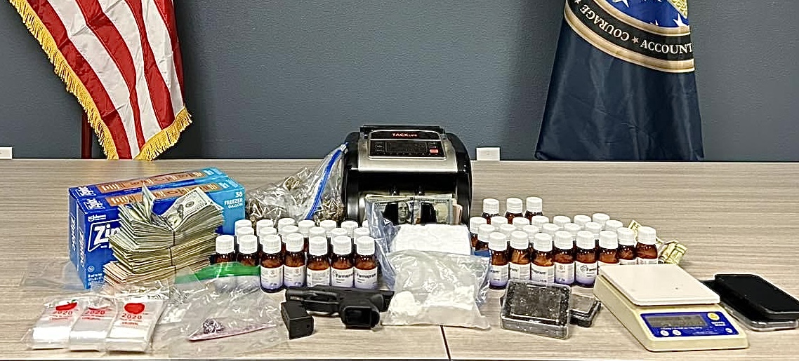 Folsom Police sting nabs one on narcotic sales, firearm charges 