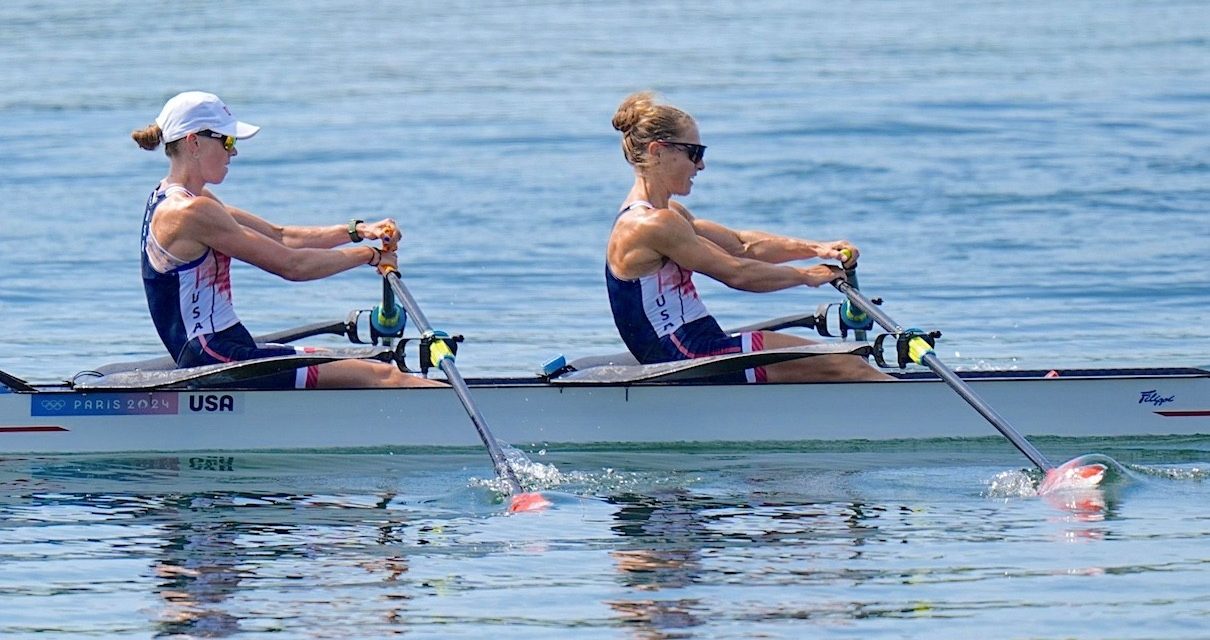 Folsom rower Sechser advances to semi-finals at Paris games