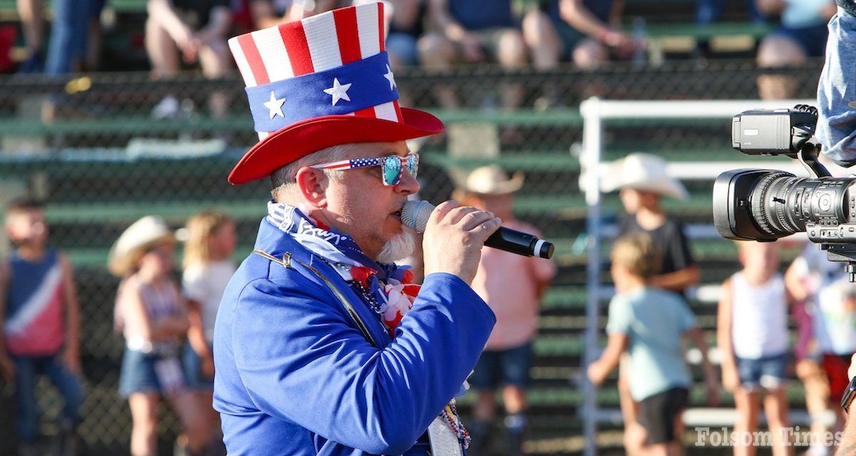 For the love of community; Frick enters 18th year as Folsom Rodeo emcee 