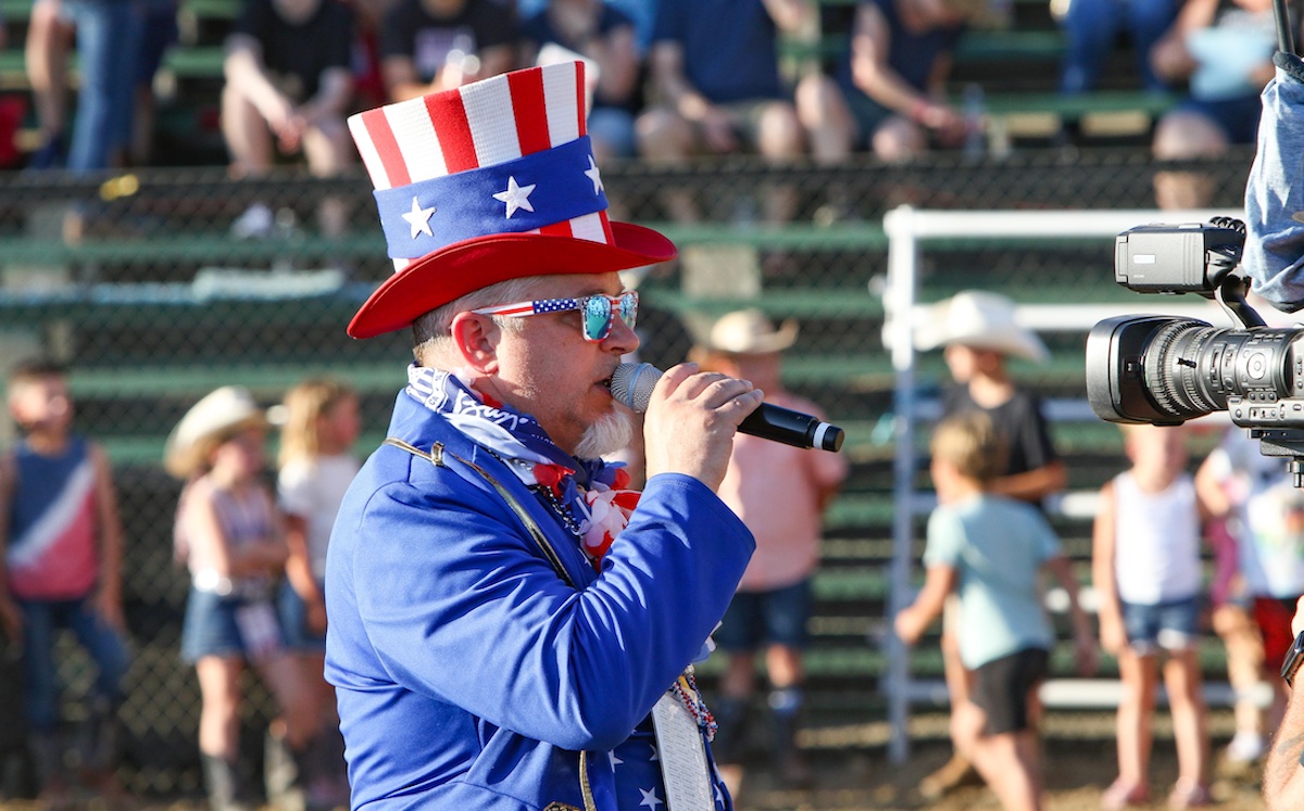 For the love of community; Frick enters 18th year as Folsom Rodeo emcee 