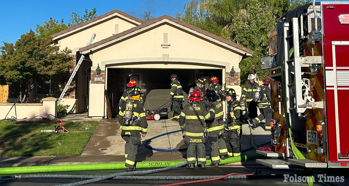 Firefighters knock out Thursday evening home fire in Folsom