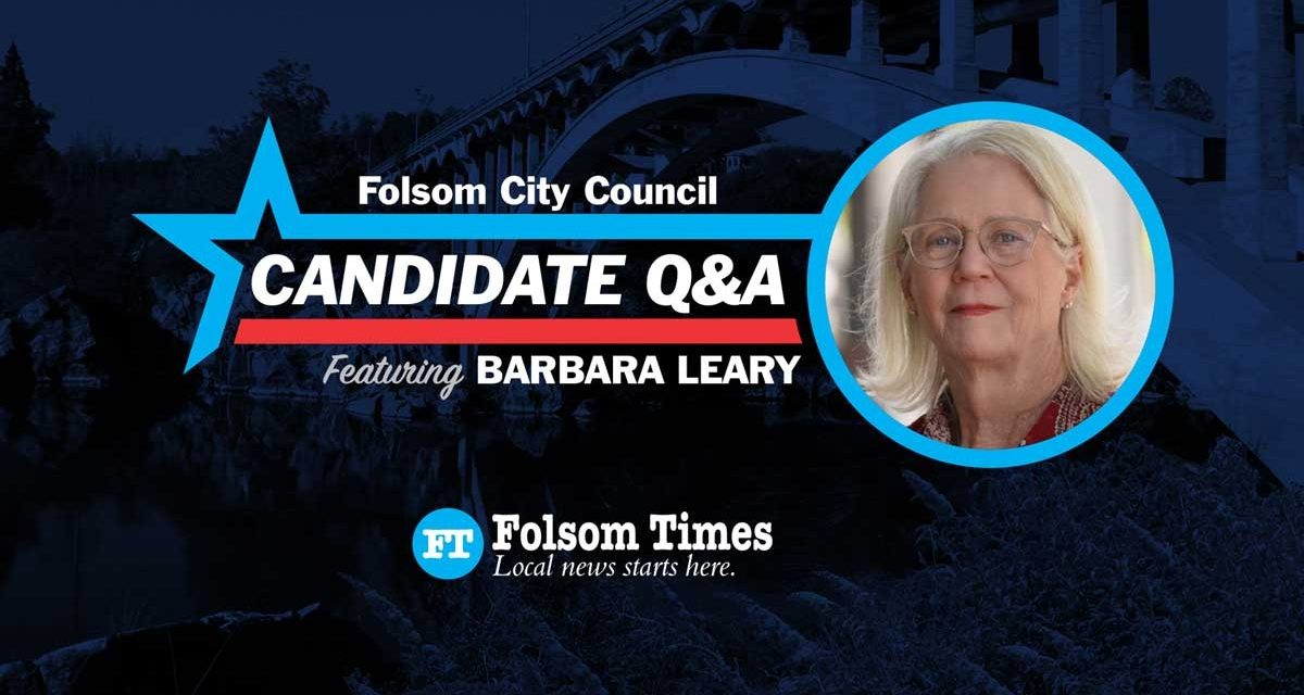 Candidate Convos: Barbara Leary, candidate for Folsom City Council Dist. 4