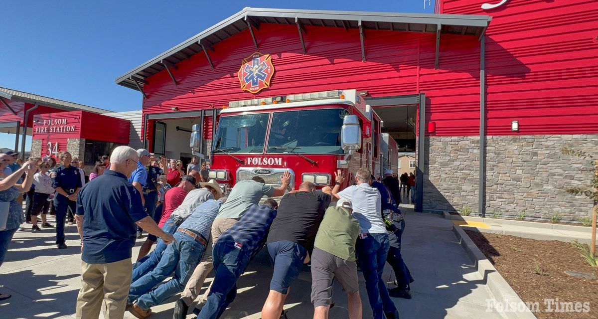 Folsom celebrates opening of first fire station south of Highway 50