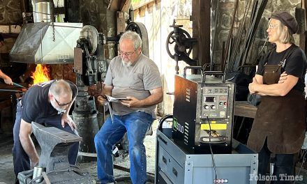 Forging forward: Folsom History celebrates new clean blacksmith program