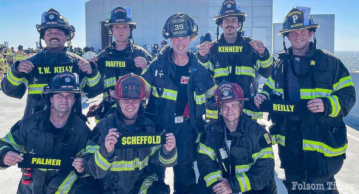 Folsom firefighters participate in 9/11 Memorial Stair Climb